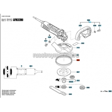 3607031874 Щетка Bosch для GBR 15 CA