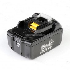 Аккумулятор BL1860B (18В, 6Ач, Li-ion, кор) Makita, арт. 191190