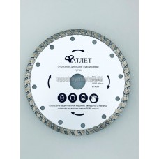 Диск алмазный 230х22,2 "Е" турбо Атлет