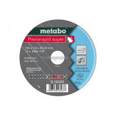 Диск отрезной по стали Metabo 125x1.0x22