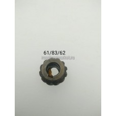 Малое зубчатое колесо для УШМ-125/1100(25) KEY Вихрь (арт. 61/83/62)