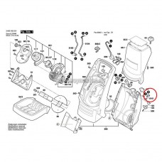 Микровыключатель для измельчителя Bosch AXT RAPID 2000 (арт. F016103197)