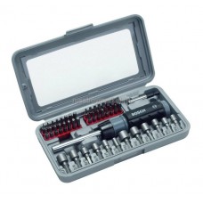 Набор бит и торцевых ключей с отверткой Bosch 46 шт. (2607019504)