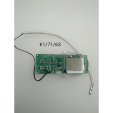 Плата управления с дисплеем для конвекторов ОК Д (LCD)(9) (5 кнопок) Ресанта(арт. 61/71/63)