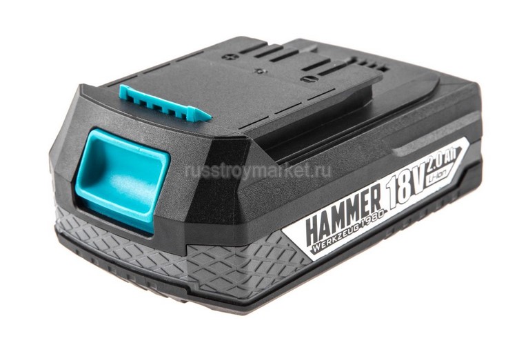 Аккумулятор Hammer 18В 2Ач li-ion (ab1820li premium)